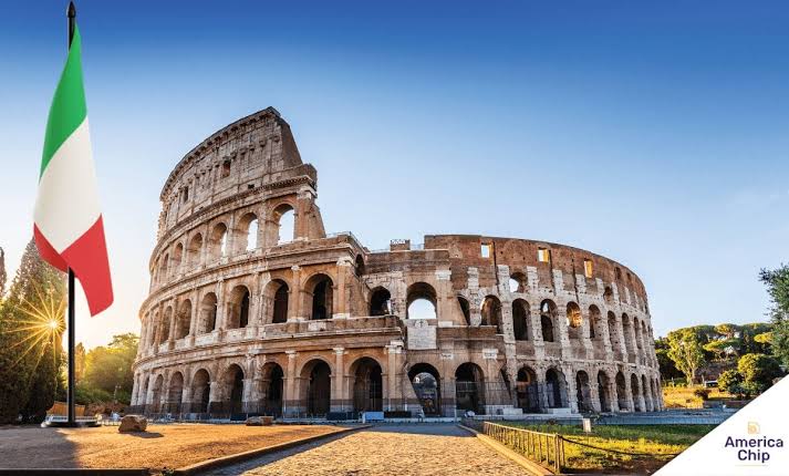 Coliseu em Roma, Itália